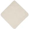 Jollein Asciugamano con cappuccio per neonati - 75x75 cm - 100% spugna di cotone - Morbido e assorbente - Sand