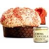 Don Giovannino Panettone Artigianale RED VELVET 750 gr Don Giovannino - Panettone con VASETTO EXTRA WHITE CREAM, Impasto con Lievito Madre, MADE in ITALY
