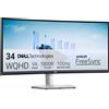 Dell 34 USB C Monitor S3423DWC WQHD (3440x1440) 100Hz VA 4ms AMD FreeSync 21:9