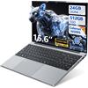 DIAKUOE Notebook Win 11 15,6 Pollici PC Portatile 24GB RAM 512GB SSD Celeron N5095 CPU