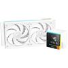 Sudokoo ENERGLO 240 Bianco Dissipatore Liquido AIO 240mm con Schermo LCD a