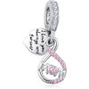 Eusense Charm Bead Argento Sterling Compatibili con Pandora e Bracciale Europeo