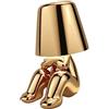 Aoun Lampada Da Tavolo Moderna Ricaricabile LED Senza Fili, 3 Temperatura Di Colore Regolabile, Lampada Da Tavolo Portatile In Metallo Dimmerabile Touch Decorazione Minimalista Per Ristorante/Camera/Casa