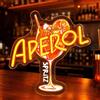 DAJASD Aperol Spritz - Targa al neon a LED, decorazione da parete | Aperol Spritz - Targa al neon a LED dimmerabile USB, idea regalo per bar, cucina, camera da letto, pub, feste
