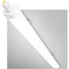 GeyouLux Plafoniera LED Lineare Soffitto 120cm Con sensore di movimento, 40W 5040lm 5000K IP65 Neon LED con cavo terra, Collegamento in Serie, 192 LEDs Flicker Free, per Garage Officina, Bianco