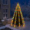 Homgoday Rete di Luce per Albero di Natale 400 LED Multicolori 400 cm, Decorazioni Natalizie, Albero di Natale, Natale Artificiale Sottile Supporto