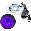 Innfeeltech 2M SMD LED strisce di luce, 5mm larghezza 5V viola 60LEDs / m strisce di luce, connessione USB