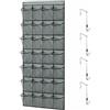 HJJMN Organizer per scarpe sopra la porta, 28 tasche, scarpiera da appendere, organizer da appendere alla porta con 4 ganci, organizer da appendere