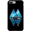Delta12Designs Custodia per iPhone 7 Plus/8 Plus Aurora Borealis - Aurora boreale