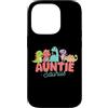 Auntiesaurus Dinosaur Auntie Family Fun Custodia per iPhone 14 Pro Auntiesaurus - Simpatico dinosauro zia Rex design