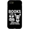 Funny American Hairless Terrier And Book Custodia per iPhone SE (2020) / 7/8 Libri E American Hairless Terrier