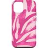 generic Custodia per iPhone 12/12 Pro Grafica astratta massimalista rosa