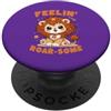 Kawaii Triangle Feelin' Roar-Some Carino Kawaii Lion Cub Cartoon PopSockets PopGrip Adesivo