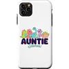 Auntiesaurus Dinosaur Auntie Family Fun Custodia per iPhone 11 Pro Max Auntiesaurus - Simpatico dinosauro zia Rex design