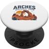 Arches National Park Utah USA Outdoor Vi Parco nazionale degli Arches PopSockets PopGrip Adesivo