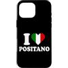 Outfit Positano per gli amanti e i fan d Custodia per iPhone 16 Pro Max I Love Positano Adoro l'Italia Viaggio Costiera Amalfitana