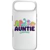 Auntiesaurus Dinosaur Auntie Family Fun Custodia per iPhone Air Auntiesaurus - Simpatico dinosauro zia Rex design