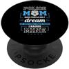 Proud Police Family Co Polizia Mamma Orgoglioso Forze dell'Ordine Supporto Famiglia PopSockets PopGrip Adesivo