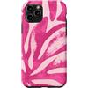 generic Custodia per iPhone 11 Pro Grafica astratta massimalista rosa