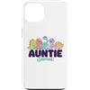 Auntiesaurus Dinosaur Auntie Family Fun Custodia per iPhone 13 Auntiesaurus - Simpatico dinosauro zia Rex design