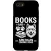 Funny American Eskimo Dog And Book Desig Custodia per iPhone SE (2020) / 7/8 Libri e cani eschimesi americani divertente cane eschimese americano