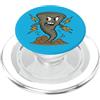 Retro Fun Boys & Girls Divertente Carino Sciocco Cartone Animato Felice Tornado PopSockets PopGrip per MagSafe