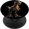 Tyrannosaurus Rex per gli amanti dei din T-Rex Tyrannosaurus Rex Dinosauro Amo i Dinosauri Dino PopSockets PopGrip Adesivo
