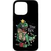 Christmas Dinosaur Gifts Co. Custodia per iPhone 15 Pro Max Tree Rex Funny T-Rex Dinosauro Natale