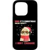Christmas Cat Meme Apparel Custodia per iPhone 15 Pro OMG È Natale, divertente meme natalizio sui gatti