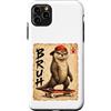 Skateboard Japan Otaku Kawaii Manga Samu Custodia per iPhone 11 Pro Max Skateboard Grumpy Japan Animal Brush Anime Kawaii Otaku Y2K