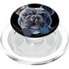Raf THE ARTIST Designs Divertente Frenchie in tasca Frenchie Amante dei cani Bulldog francese PopSockets PopGrip per MagSafe