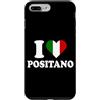 Outfit Positano per gli amanti e i fan d Custodia per iPhone 7 Plus/8 Plus I Love Positano Adoro l'Italia Viaggio Costiera Amalfitana