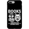 Funny American Eskimo Dog And Book Desig Custodia per iPhone 7 Plus/8 Plus Libri e cani eschimesi americani divertente cane eschimese americano