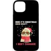 Christmas Cat Meme Apparel Custodia per iPhone 15 Plus OMG È Natale, divertente meme natalizio sui gatti