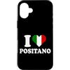 Outfit Positano per gli amanti e i fan d Custodia per iPhone 16 Plus I Love Positano Adoro l'Italia Viaggio Costiera Amalfitana