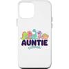 Auntiesaurus Dinosaur Auntie Family Fun Custodia per iPhone 12 mini Auntiesaurus - Simpatico dinosauro zia Rex design