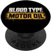 I Just Love Cars Meccanico divertente dell'olio motore del gruppo sanguigno PopSockets PopGrip Adesivo