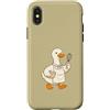 Whisk And Waddle Society Custodia per iPhone X/XS Divertente frusta da cuoco con anatra, design da cucina