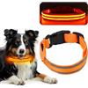 FainFun Collare con Led per Cani, FainFun 3 Modalità Collare Luminoso per Cani Impermeabile, Collare per Cane Luminoso, Collare per Cani Piccoli Luminosi, Collare a Led per Cani, Con Cavo di Ricarica USB