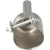 Niceminiwall Ugello resistente al calore da 5 mm per saldatura Aoyue 906 968 (3 mm) | Vite di bloccaggio integrata, previene perdite d'aria, dimensioni 4 mm, vestibilità sicura, trasferimento di calore