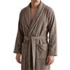 Ruoccohome Accappatoio Unisex senza Cappuccio in Spugna di Puro Cotone 100%, 420 gr/mq, con Tasche e Cintura, Morbido e Altamente Assorbente, Taglie dalla S alla XXL, Vari Colori
