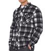 LABEL APPAREL Camicia da uomo in pile a quadri, morbida e calda, con bottoni e tasche sul petto, giacca invernale casual a maniche lunghe, in flanella, spessa fodera in sherpa (M-3XL)