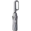 Generic Ombrello con fibbia ad anello, antivento con striscia riflettente, portatile, protezione solare UPF 50+, antivento, ombrello da viaggio | per viaggi, spiaggia, vacanze, passeggiate, pendolarismo