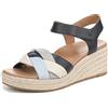 Vionic Saratoga Espadrille Sandals, Sandalo Espadrillas con Zeppa Donna