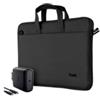 Trust Borsa per laptop Trust Bologna con caricabatterie 6W Nero [26298]