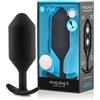 B-Vibe Snug Plug 6 Spina anale Black Taglia unica