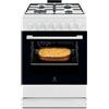 Electrolux Cucina libera installazione Gas + Forno elettrico LKK620010W Classe A