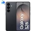 Samsung Galaxy S26 Nero 256GB Memoria 12GB Ram Display 6.3 Amoled 50Mp 5G Black