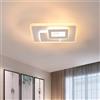 BUYBUY Lampadario LED 45W, Telecomando 2.4G, Luce Regolabile 4000lm BBLED033