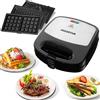 AIGOSTAR SANDWICH 3 IN 1 MAKER GRILL WAFFLE PIASTRE RIMOVIBILI ANTIADERENTI 800W